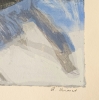 Gernot Kissel, ”Paisaje”, litografía prueba de artista, 1970 - 1975