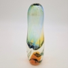 Florero vintage de cristal de Josef Rozinek para Borske Glas, 1960 - 1965