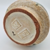 Florero de cerámica de la Karlsruher Majolika de F. Glatzle, 1973