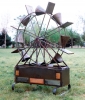 Guillermo Pérez Villalta, escultura contemporánea, hierro, noria, años 80