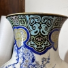 Jarrón de porcelana de Imari, Kachō fūgetsu, Periodo Meiji, Japón, circa 1880