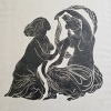 Berenice Sydney, grabado, firmado y numerado, 1968