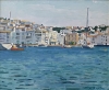 Rafael Duran Benet, Cadaqués, Costa Brava, óleo sobre tablex, siglo XX