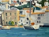 Rafael Duran Benet, Cadaqués, Costa Brava, óleo sobre tablex, siglo XX