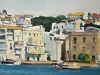 Rafael Duran Benet, Cadaqués, Costa Brava, óleo sobre tablex, siglo XX