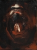 Lita Cabellut, La campesina, óleo sobre lienzo, 2003