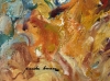 José Antonio Pineda Bueno, Luz estival, óleo sobre lienzo, mujer en jardín