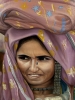 Ángel Preciados Vega, India, retrato de mujer, 1990
