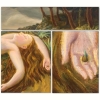 “Alegoría de la Fertilidad en Paisaje Marino”, escuela europea de los años 70-80 del siglo XX
