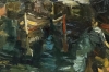 ”Escena de Astilleros con Figuras”, J. García Altafulla, años 50 del siglo XX