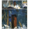 ”Escena de Astilleros con Figuras”, J. García Altafulla, años 50 del siglo XX