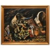 ”Caravana Gitana al Atardecer”, J. García Altafulla, años 50 del siglo XX