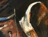 ”Caravana Gitana al Atardecer”, J. García Altafulla, años 50 del siglo XX