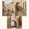 ”Stradina Mediterranea al Sole”, Giuseppe Imperatore, años 80-90 del siglo XX