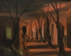 Dos obras del \"Stilismo Metafisico\" de Vincenzo Sagnelli, años 60-70 del siglo XX
