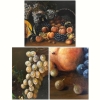 “Natura Morta con Frutti e Vendemmia”, escuela italiana de finales de siglo XIX, principios del siglo XX
