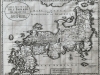 Mapa de Japón, 1738, Isaak Tirion / Albrizzi