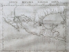 Mapa original del siglo XVI de la Nueva España: Nueva Hispania Tabula Nova de Ruscelli, 1562