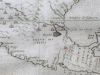 Mapa original del siglo XVI de la Nueva España: Nueva Hispania Tabula Nova de Ruscelli, 1562