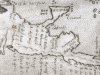 Mapa original del siglo XVI de la Nueva España: Nueva Hispania Tabula Nova de Ruscelli, 1562
