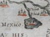 Mapa original del siglo XVI de la Nueva España: Nueva Hispania Tabula Nova de Ruscelli, 1562