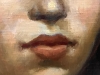 Giacomo Gabbiani, \"La Bella Ragazza\", óleo sobre panel, 1957