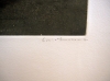 Lucio Muñoz, aguafuerte, gofrado, 1980