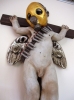 Óscar Salmerón, escultura contemporánea, ángel crucificado, 2009