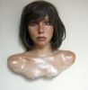Marc Sijan, escultura hiperrealista, retrato de mujer, 1992
