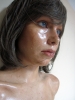 Marc Sijan, escultura hiperrealista, retrato de mujer, 1992