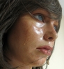 Marc Sijan, escultura hiperrealista, retrato de mujer, 1992