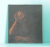 San Pedro penitente, firmado M. Martin, óleo religioso, hacia 1901