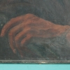 San Pedro penitente, firmado M. Martin, óleo religioso, hacia 1901