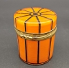 Caja art déco con tapa de cristal de Johann Lötz Witwe, 1910 - 1920
