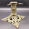 Soporte art nouveau para árbol de navidad de hierro fundido, 1910-1920