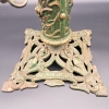 Soporte art nouveau para árbol de navidad de hierro fundido, 1910-1920