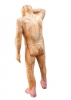 Francisco Leiro, escultura contemporánea, madera policromada, hombre de pie, 2004