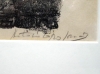 Antonio López García, litografía, retrato, mujer de Tomelloso, 1961