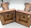 Jarras escultóricas según Clodion (Claude Michel), siglo XIX
