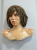 Marc Sijan, escultura hiperrealista, retrato de mujer, 1992