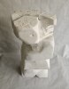 Jorge Peris Serra, escultura original en mármol blanco, \"Hombre\", 1991 