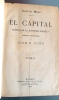 Karl Marx, El Capital, 1898