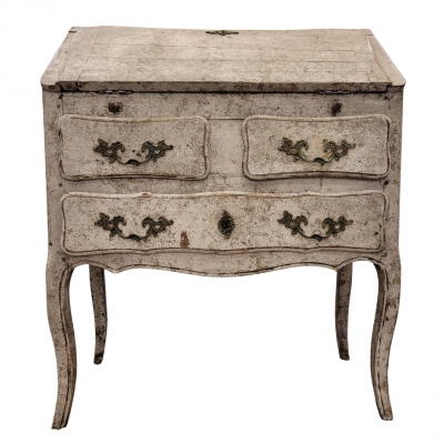 Bureau / cómoda provenzal, estilo Luis XV, Francia, siglo XIX