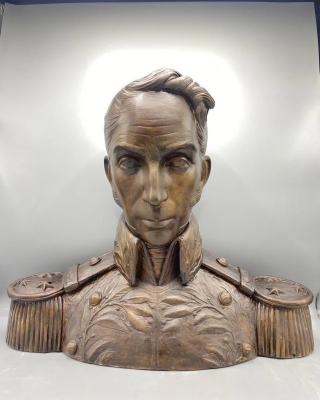  Busto de Simon Bolivar expuesto en la Exposicion Universal de Barcelona de 1929