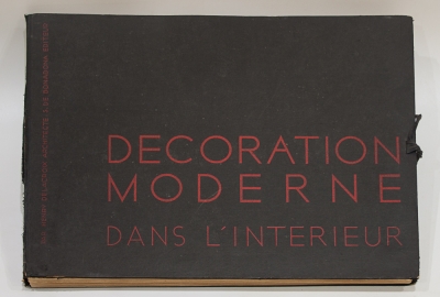 Decoration Moderne Dans L'interieur, Henry Delacroix, Editions S. de Bonadona, 1935