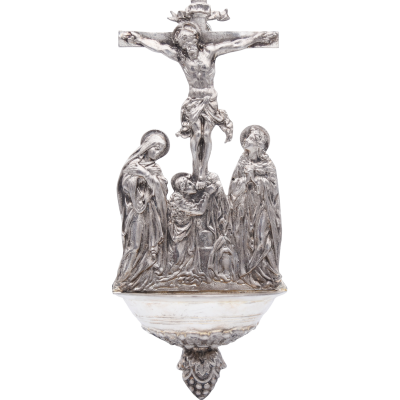 Benditera de plata, R. Sunyer, estilo barroco