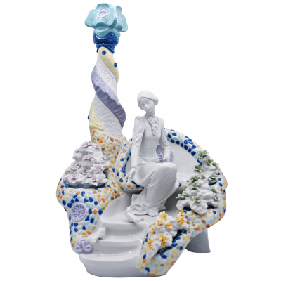 Lladró, Dama de Gaudí, Joan Coderch y Silvia Pérez, edición limitada