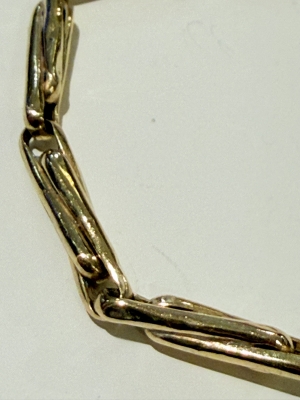 Pulsera de oro amarillo de 18 quilates