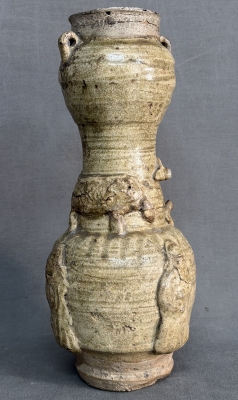 Urna funeraria china, dinastía Song, siglo XIII