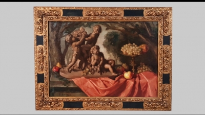Fernando Briones Carmona, Bodegón, óleo sobre el lienzo